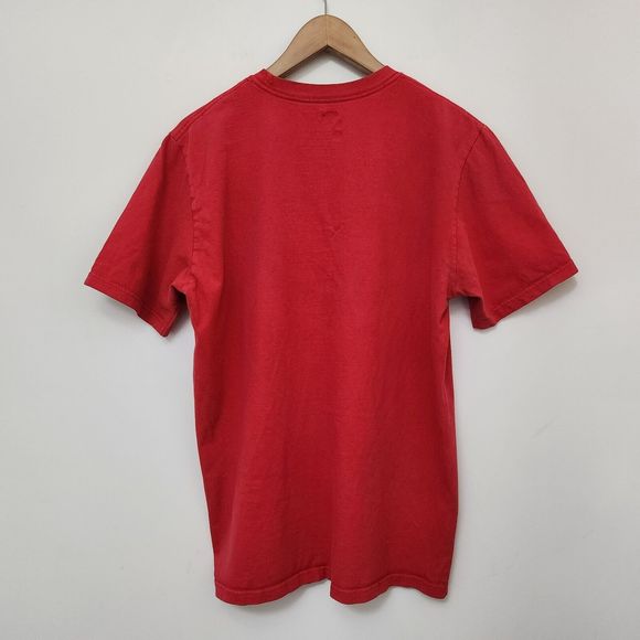 NIKE Men's Red Crew Neck 'Just Do It' Graphic Print T Shirt Size L - Picture 5 of 7